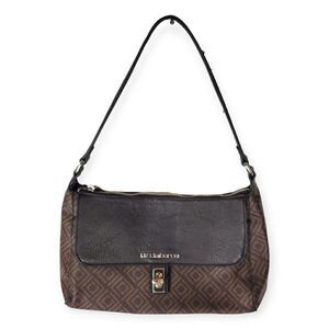 Vintage Liz Claiborne Brown Mini Shoulder Bag
